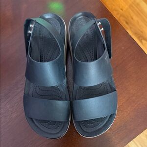 CROCS Black Women's Sandals
